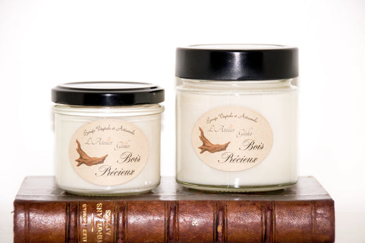 Bougie parfumée Bois précieux L'Atelier Ginko - Boutique en Ligne