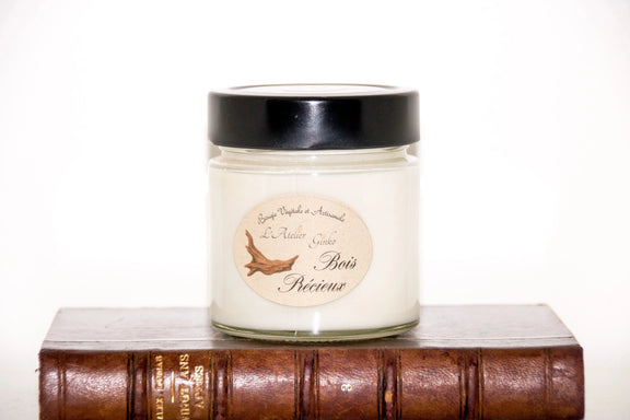 Bougie parfumée Bois précieux L'Atelier Ginko - Boutique en Ligne