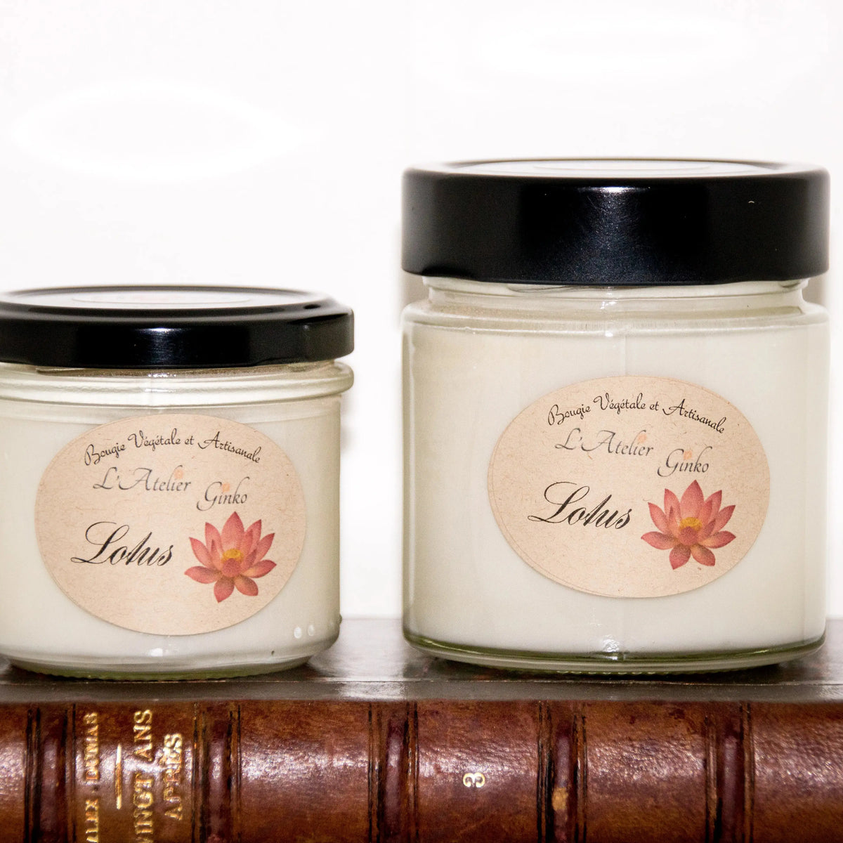Bougie parfumée Lotus L'Atelier Ginko - Boutique en Ligne