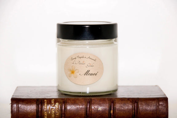 Bougie parfumée Monoï L'Atelier Ginko - Boutique en Ligne