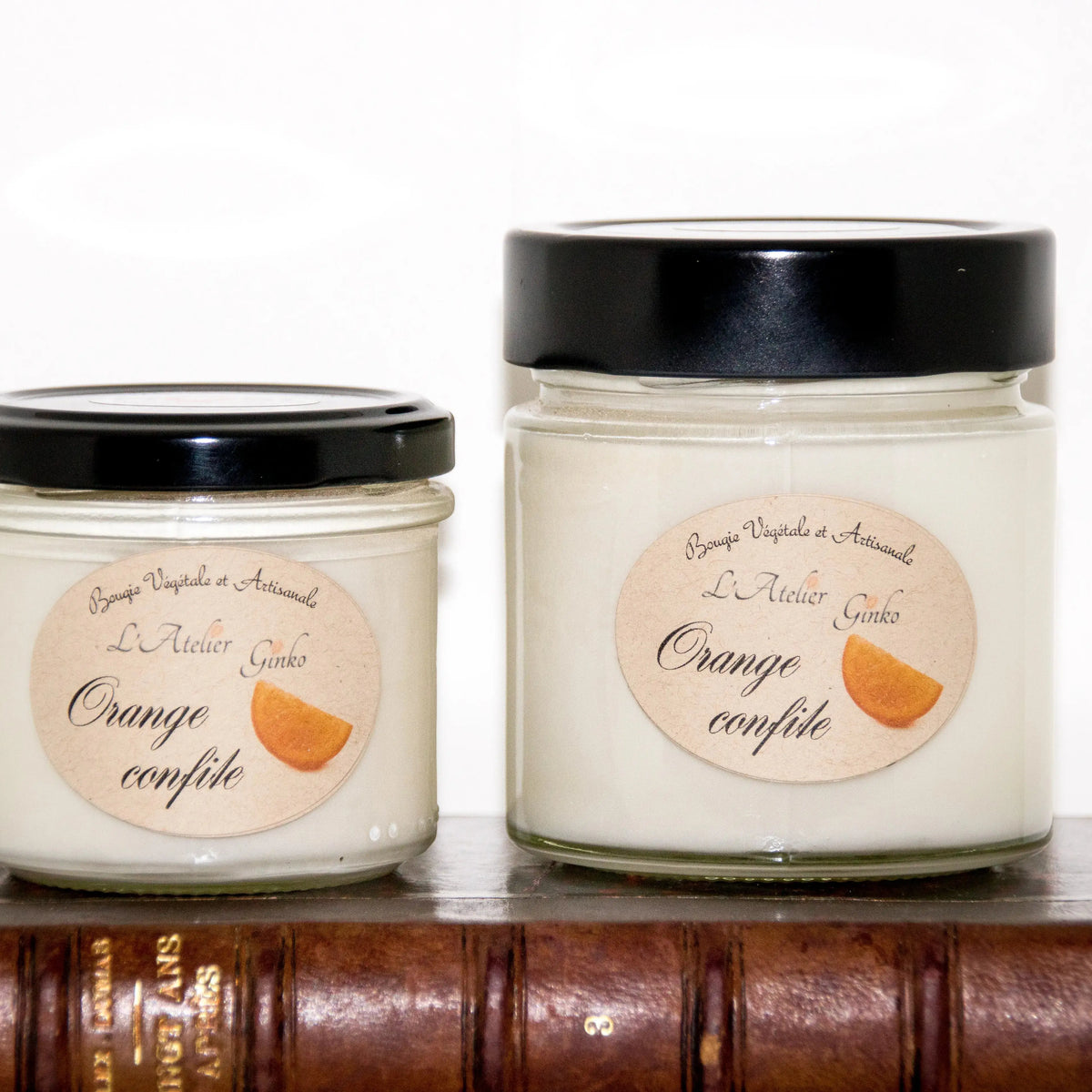 Bougie parfumée Orange Confite L'Atelier Ginko - Boutique en Ligne