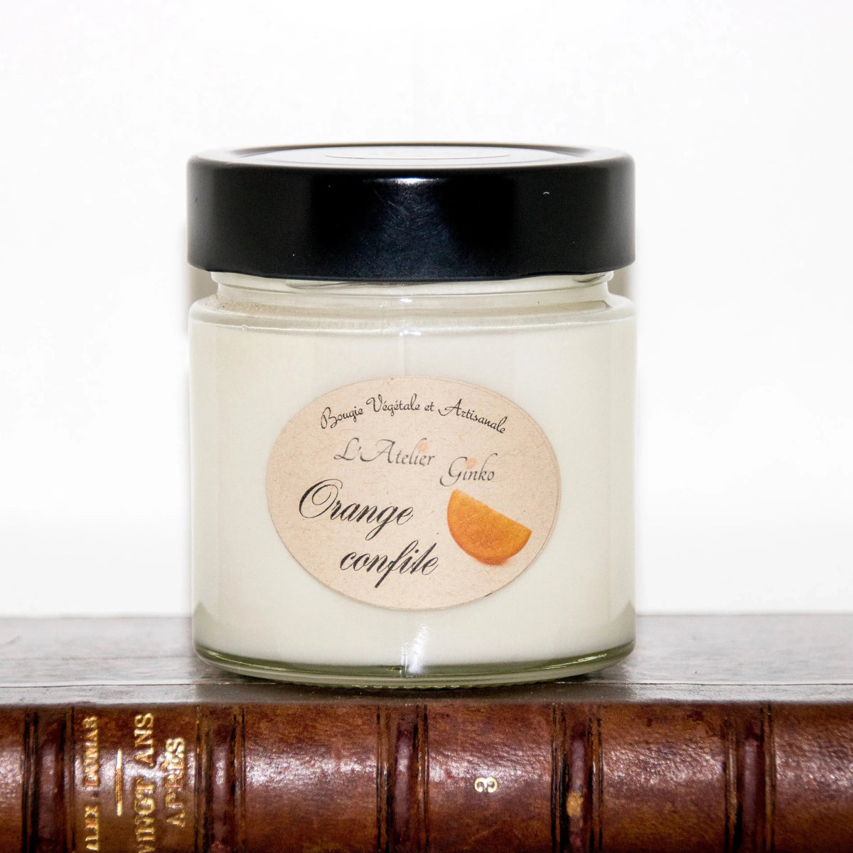 Bougie parfumée Orange Confite L'Atelier Ginko - Boutique en Ligne