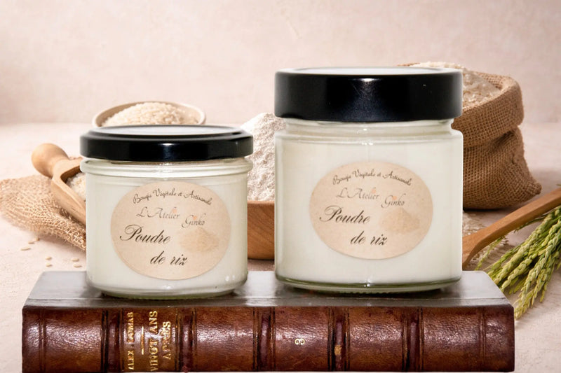 Bougie parfumée Poudre de Riz L'Atelier Ginko - Boutique en Ligne