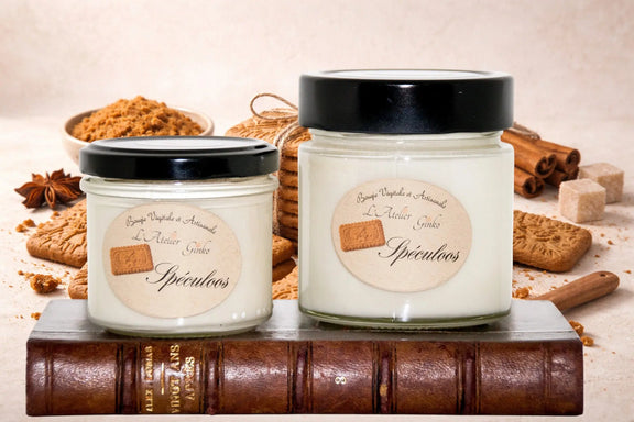 Bougie parfumée Spéculoos L'Atelier Ginko - Boutique en Ligne