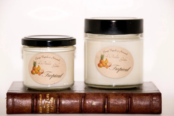 Bougie parfumée Tropical L'Atelier Ginko - Boutique en Ligne