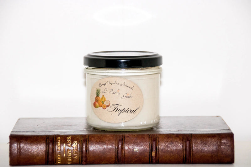 Bougie parfumée Tropical L'Atelier Ginko - Boutique en Ligne
