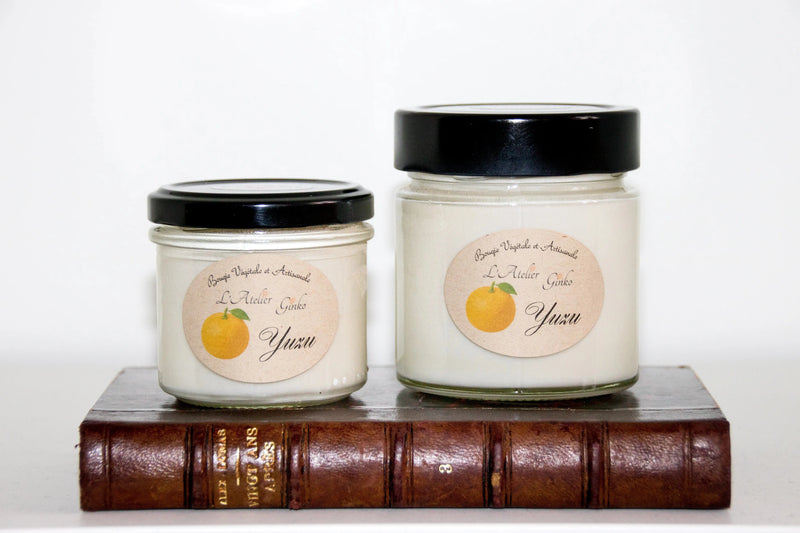 Bougie parfumée Yuzu L'Atelier Ginko - Boutique en Ligne