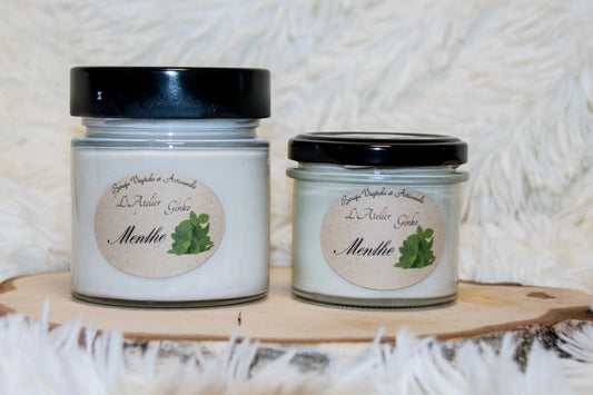 Bougie parfumée Menthe L'Atelier Ginko - Boutique en Ligne