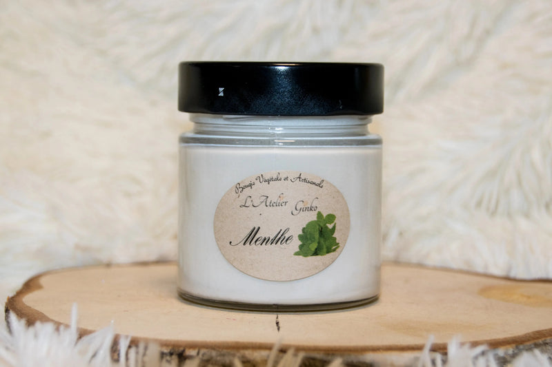 Bougie parfumée Menthe L'Atelier Ginko - Boutique en Ligne