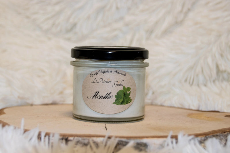 Bougie parfumée Menthe L'Atelier Ginko - Boutique en Ligne