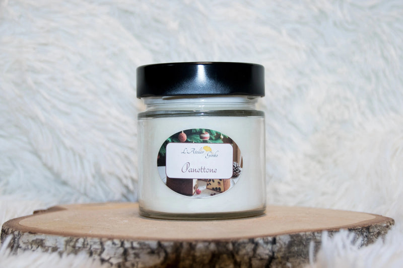 Bougie parfumée Panettone - L'Atelier Ginko - Boutique en Ligne