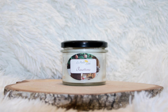 Bougie parfumée Panettone - L'Atelier Ginko - Boutique en Ligne