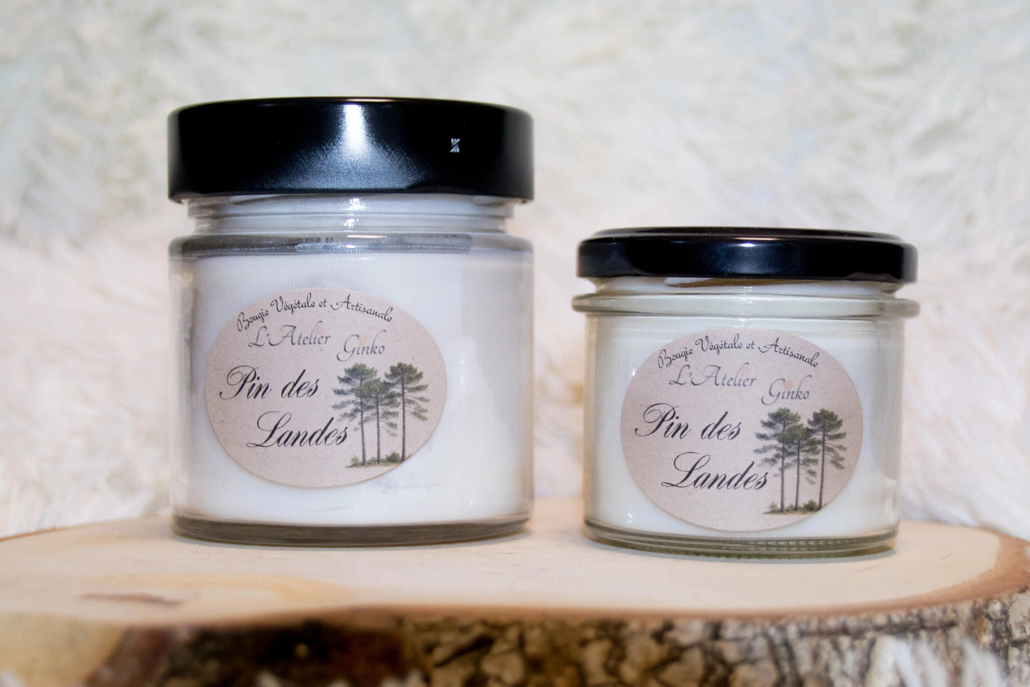 Bougie parfumée Pin des Landes L'Atelier Ginko - Boutique en Ligne