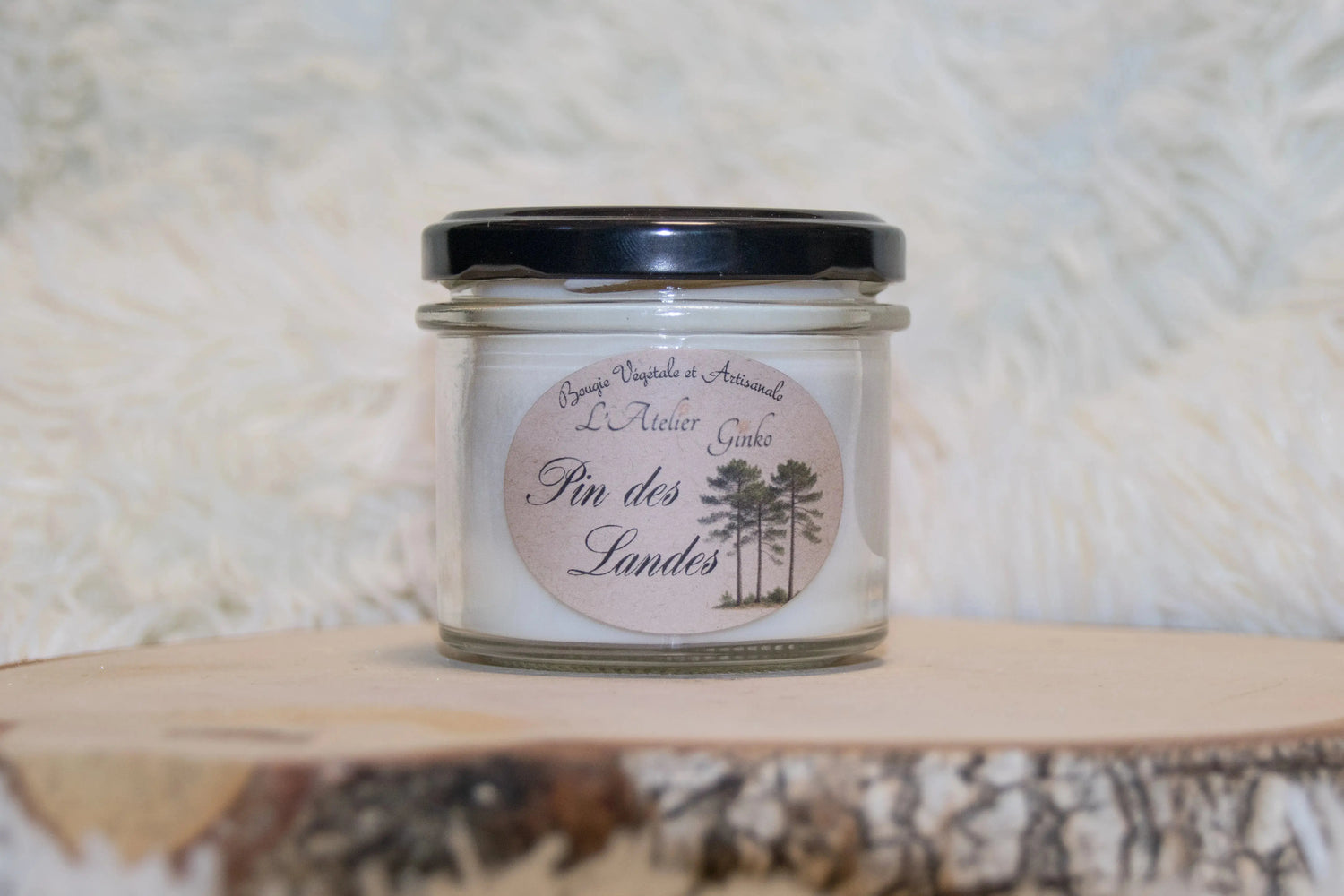 Bougie parfumée Pin des Landes L'Atelier Ginko - Boutique en Ligne