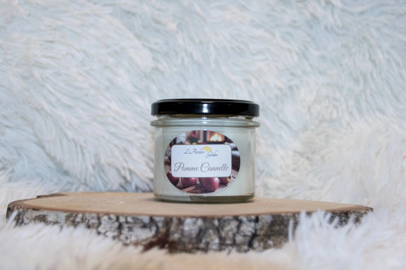 Bougie parfumée Pomme Cannelle - L'Atelier Ginko - Boutique en Ligne
