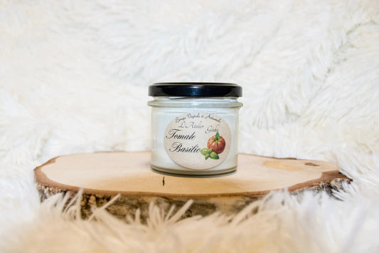 Bougie parfumée Tomate Basilic L'Atelier Ginko - Boutique en Ligne