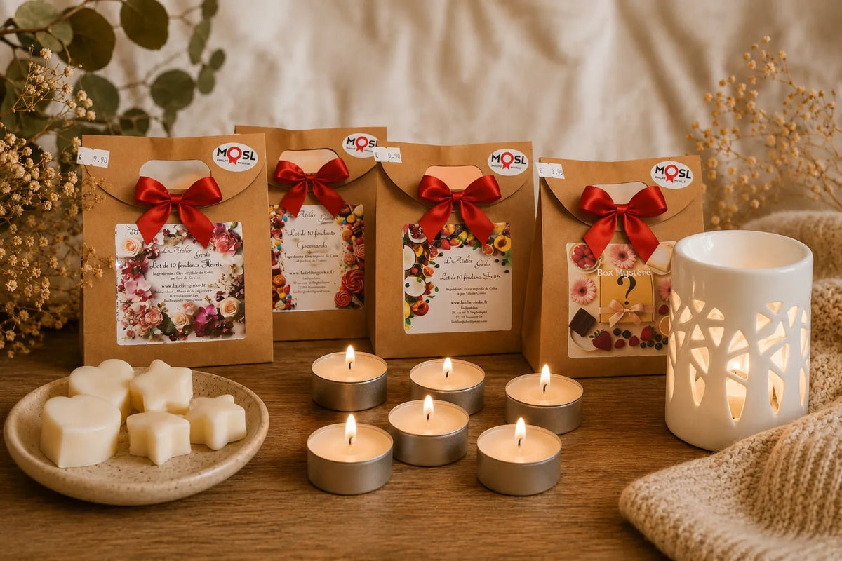 Box Découverte Fondants Parfumés - L'Atelier Ginko - Boutique en Ligne