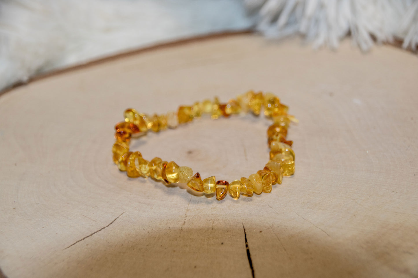 Bracelet Ambre L'Atelier Ginko - Boutique en Ligne