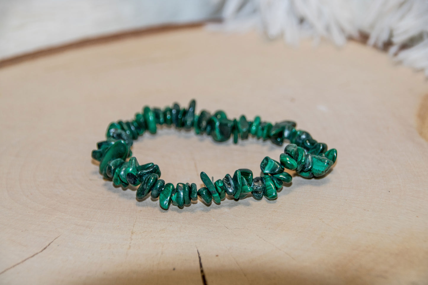 Bracelet Malachite L'Atelier Ginko - Boutique en Ligne