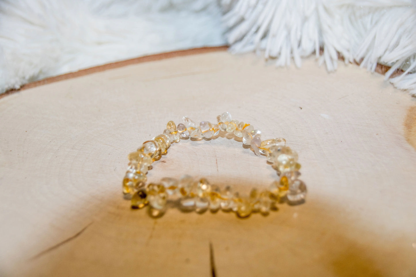 Bracelet Citrine Chauffée L'Atelier Ginko - Boutique en Ligne