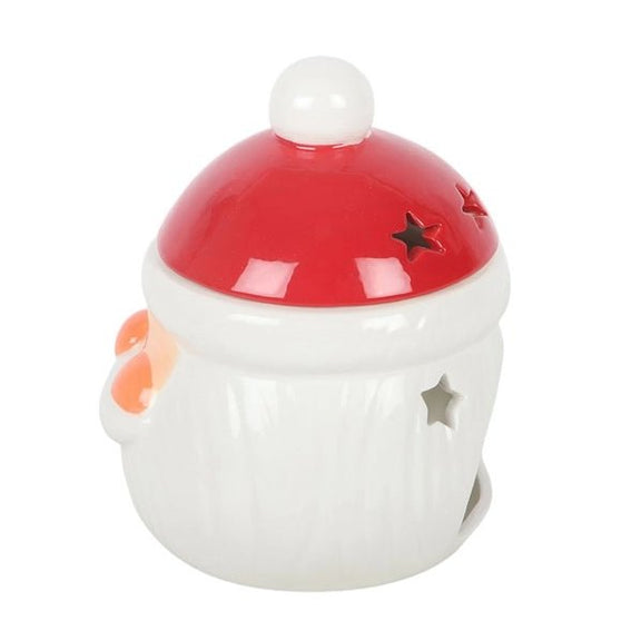 Brûle-parfum Père Noël Joyeux en céramique - L'Atelier Ginko - Boutique en Ligne