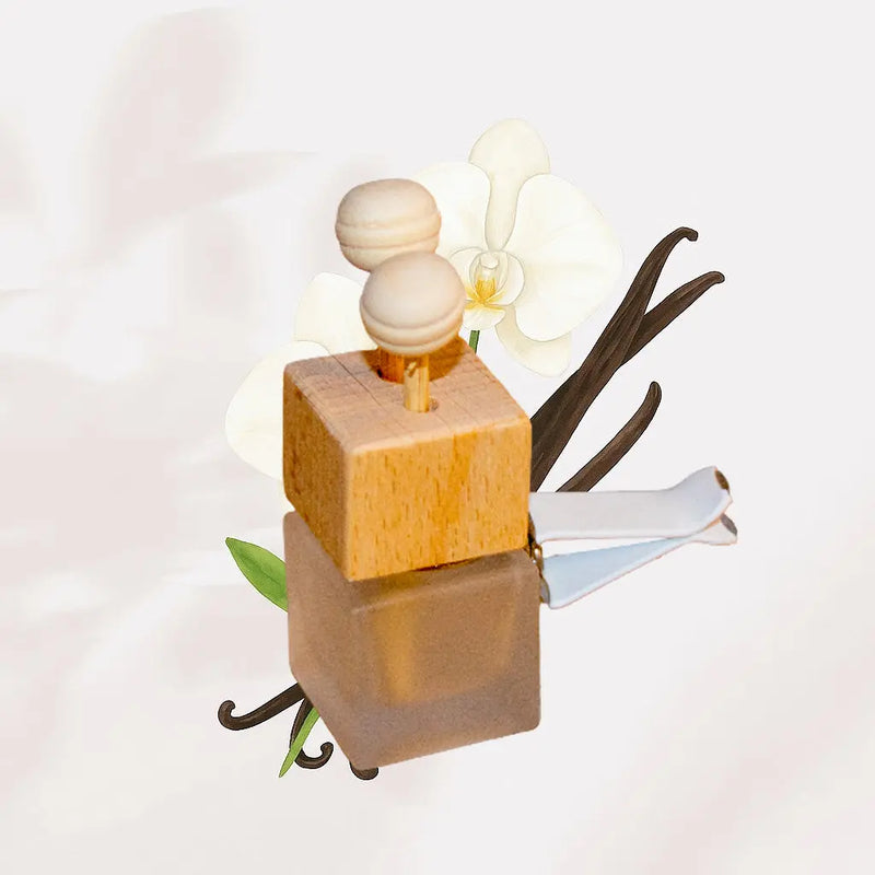 Diffuseur Voiture Orchidée Vanille L'Atelier Ginko - Boutique en Ligne