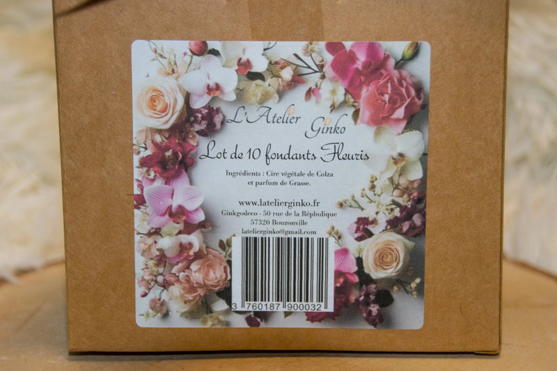 Coffrets de Fondants parfumés - L'Atelier Ginko - Boutique en Ligne