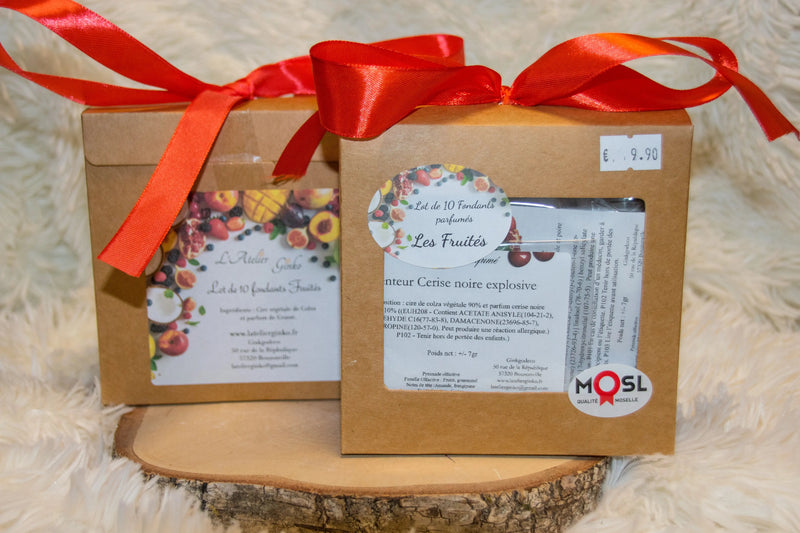 Coffrets de Fondants parfumés - L'Atelier Ginko - Boutique en Ligne