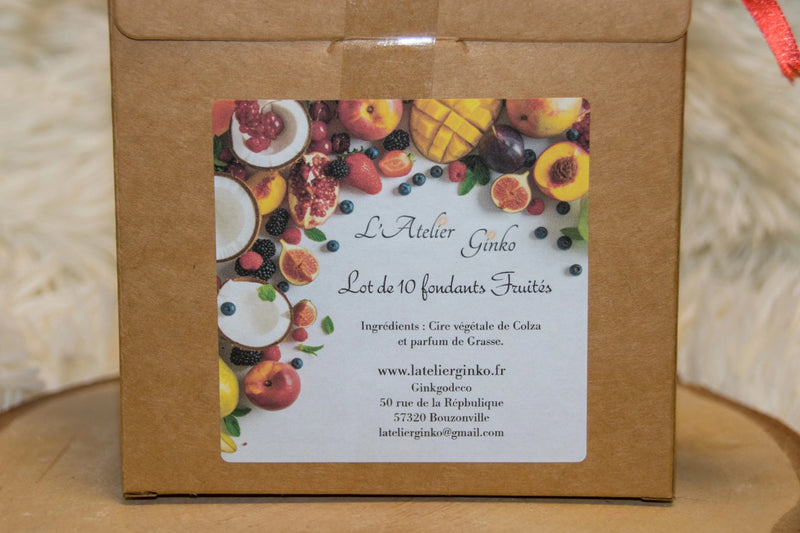 Coffrets de Fondants parfumés - L'Atelier Ginko - Boutique en Ligne