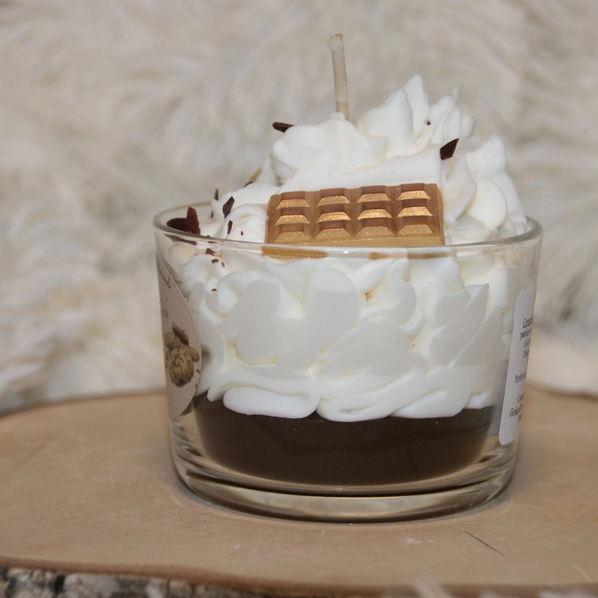 Bougie Cookie chocolat L'Atelier Ginko - Boutique en Ligne