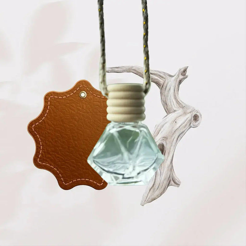 Diffuseur Voiture Cuir et bois L'Atelier Ginko - Boutique en Ligne