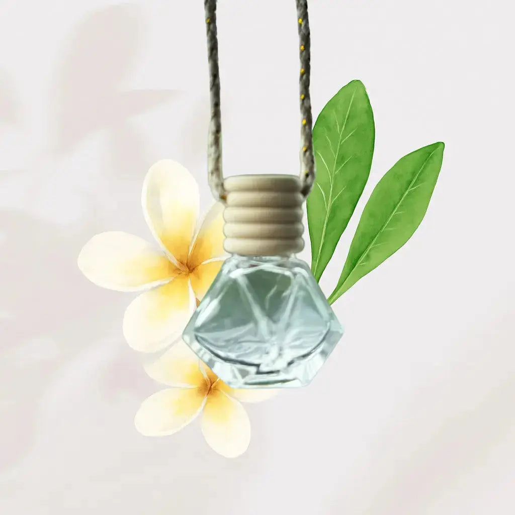 Diffuseur Voiture Bouquet de fleurs blanches L'Atelier Ginko - Boutique en Ligne