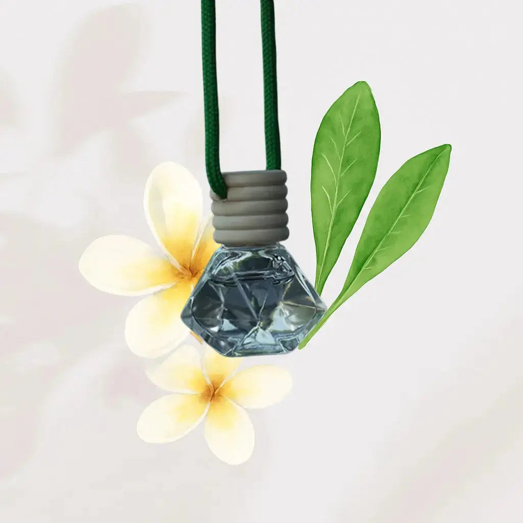 Diffuseur Voiture Bouquet de fleurs blanches L'Atelier Ginko - Boutique en Ligne