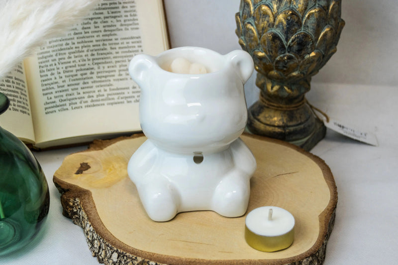 Diffuseur en céramique ourson -  L'Atelier Ginko - Boutique en Ligne