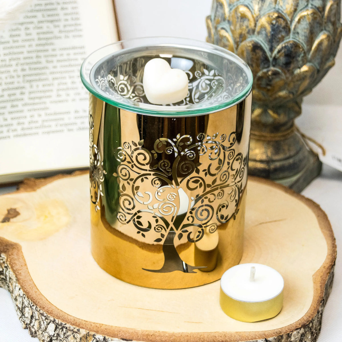 Diffuseur Métal Arbre sacré L'Atelier Ginko - Boutique en Ligne