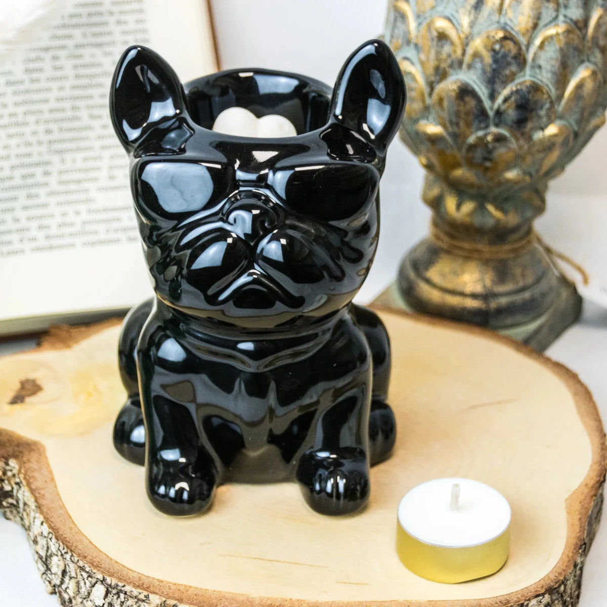 Brûle-parfum céramique Boubou vue détail - L'Atelier Ginko