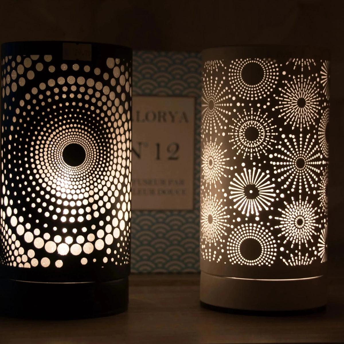 Diffuseur électrique Calorya 15 Blanc détail céramique amovible - L'Atelier Ginko