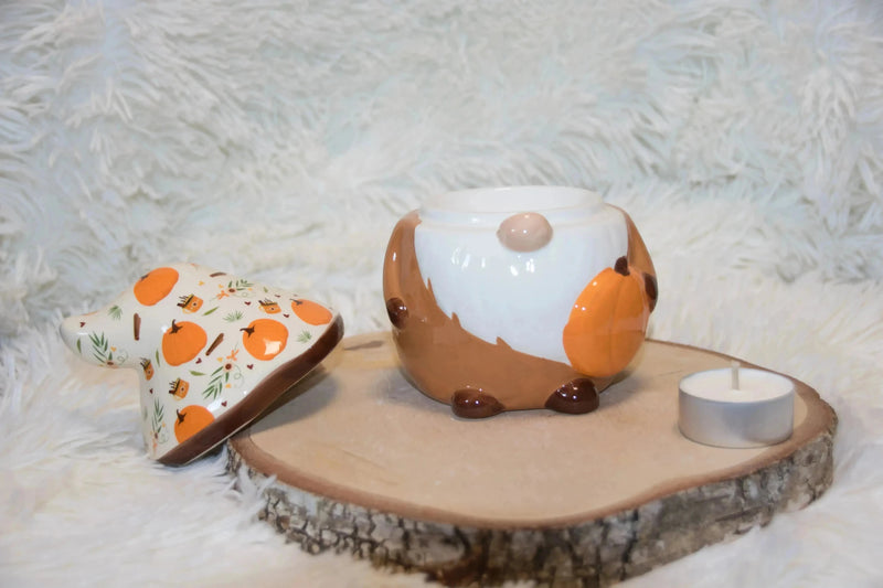 Diffuseur Gnome Automnale – Brûle Parfum Céramique - L'Atelier Ginko - Boutique en Ligne