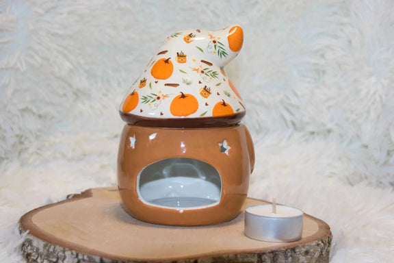 Diffuseur Gnome Automnale – Brûle Parfum Céramique - L'Atelier Ginko - Boutique en Ligne