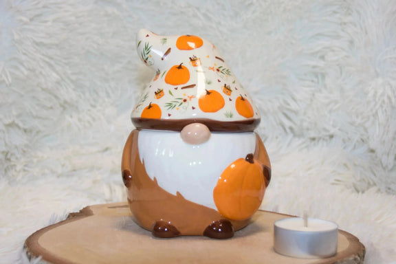 Diffuseur Gnome Automnale – Brûle Parfum Céramique - L'Atelier Ginko - Boutique en Ligne