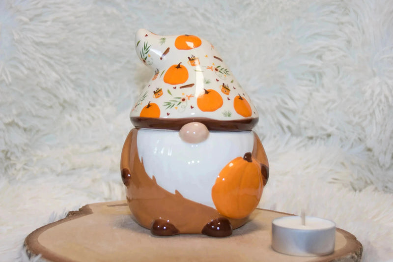 Diffuseur Gnome Automnale – Brûle Parfum Céramique - L'Atelier Ginko - Boutique en Ligne