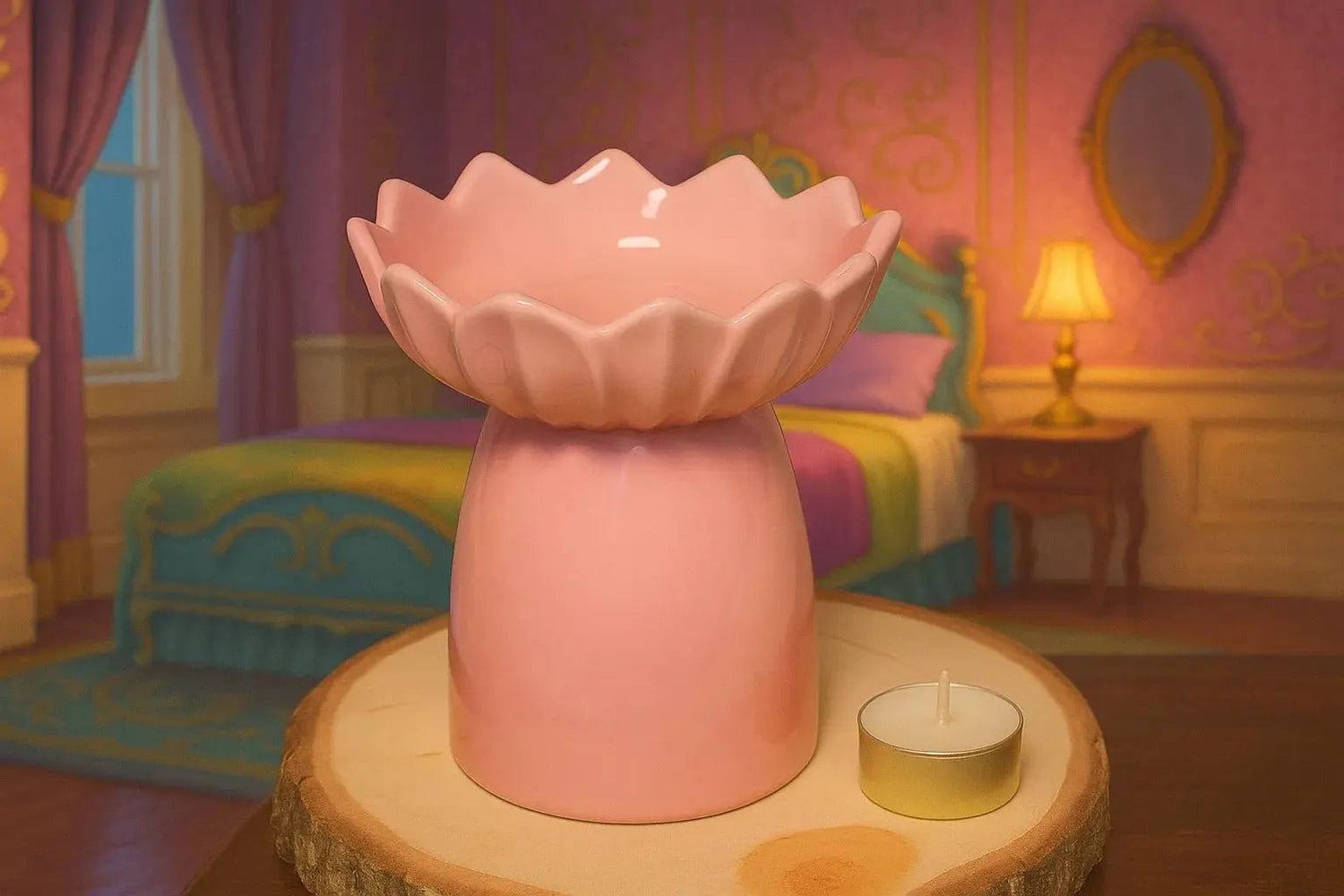Diffuseur Nénuphar rose - L'Atelier Ginko - Boutique en Ligne