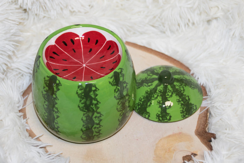 Diffuseur en céramique pastèque -  'Atelier Ginko - Boutique en Ligne