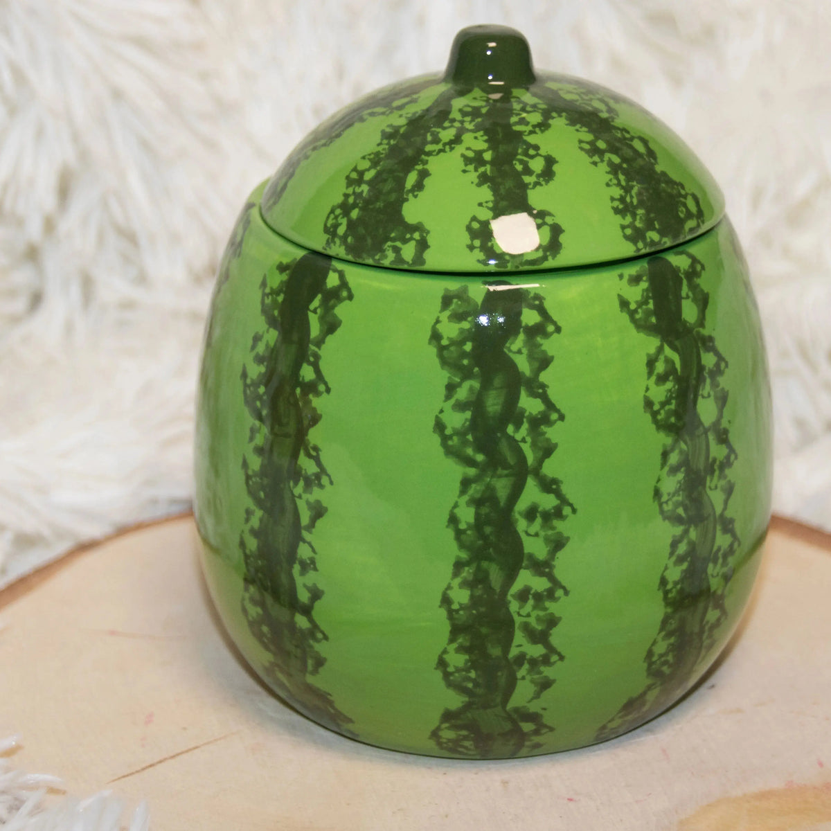 Diffuseur en céramique pastèque -  'Atelier Ginko - Boutique en Ligne