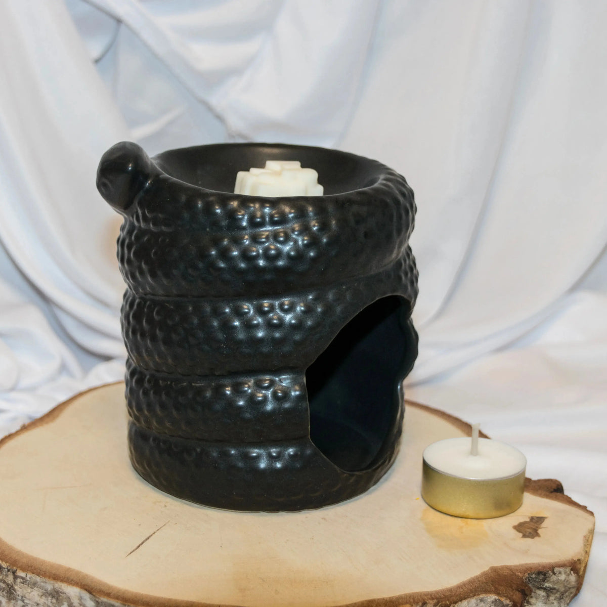 Diffuseur en céramique serpent -  L'Atelier Ginko - Boutique en Ligne