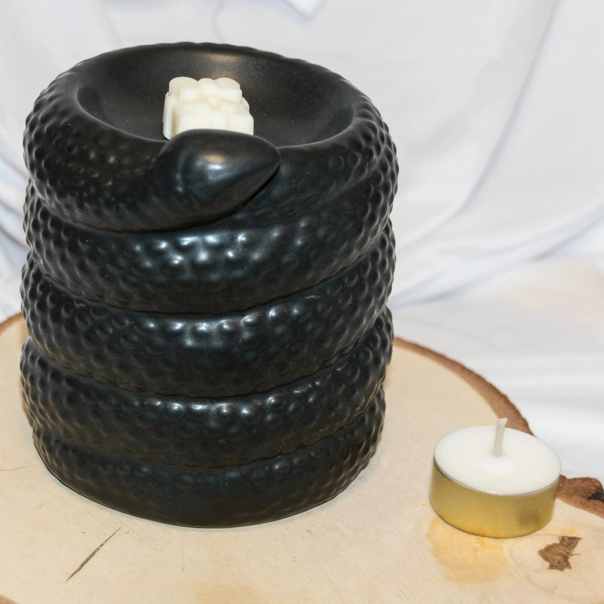 Diffuseur en céramique serpent -  L'Atelier Ginko - Boutique en Ligne