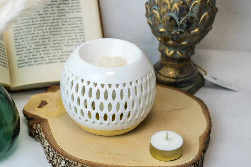 Diffuseur en céramique rond -  L'Atelier Ginko - Boutique en Ligne