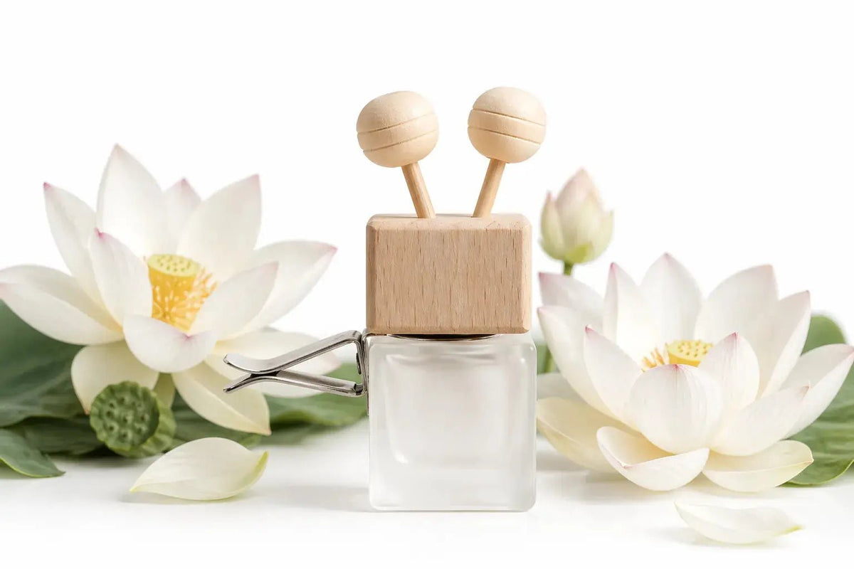 Diffuseur Voiture Fleur de Lotus - L'Atelier Ginko - Boutique en Ligne