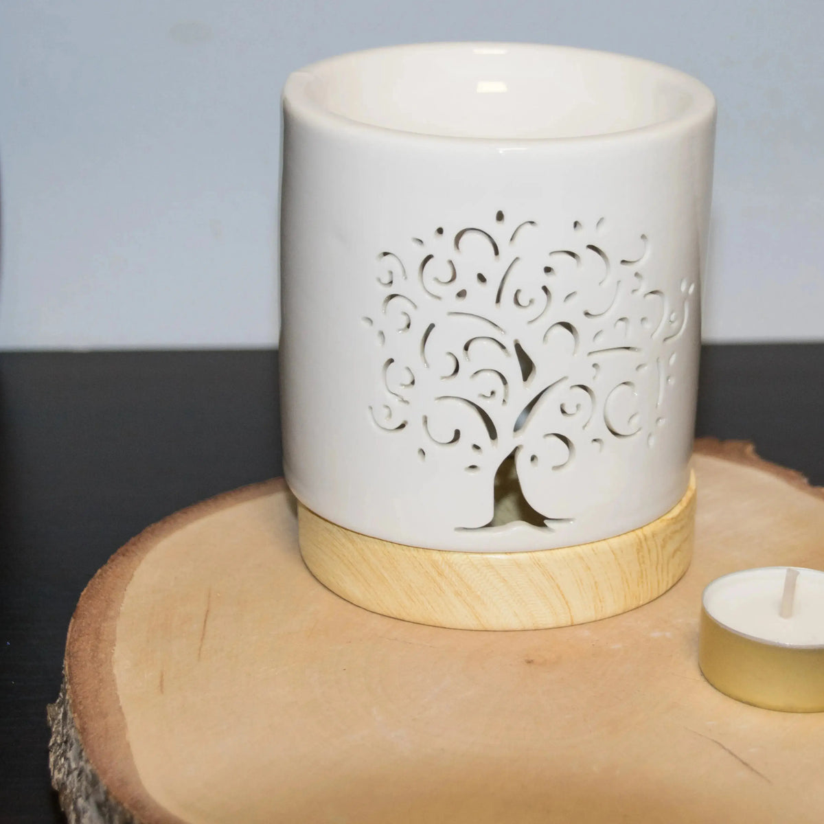 Diffuseur en céramique arbre de vie -  L'Atelier Ginko - Boutique en Ligne
