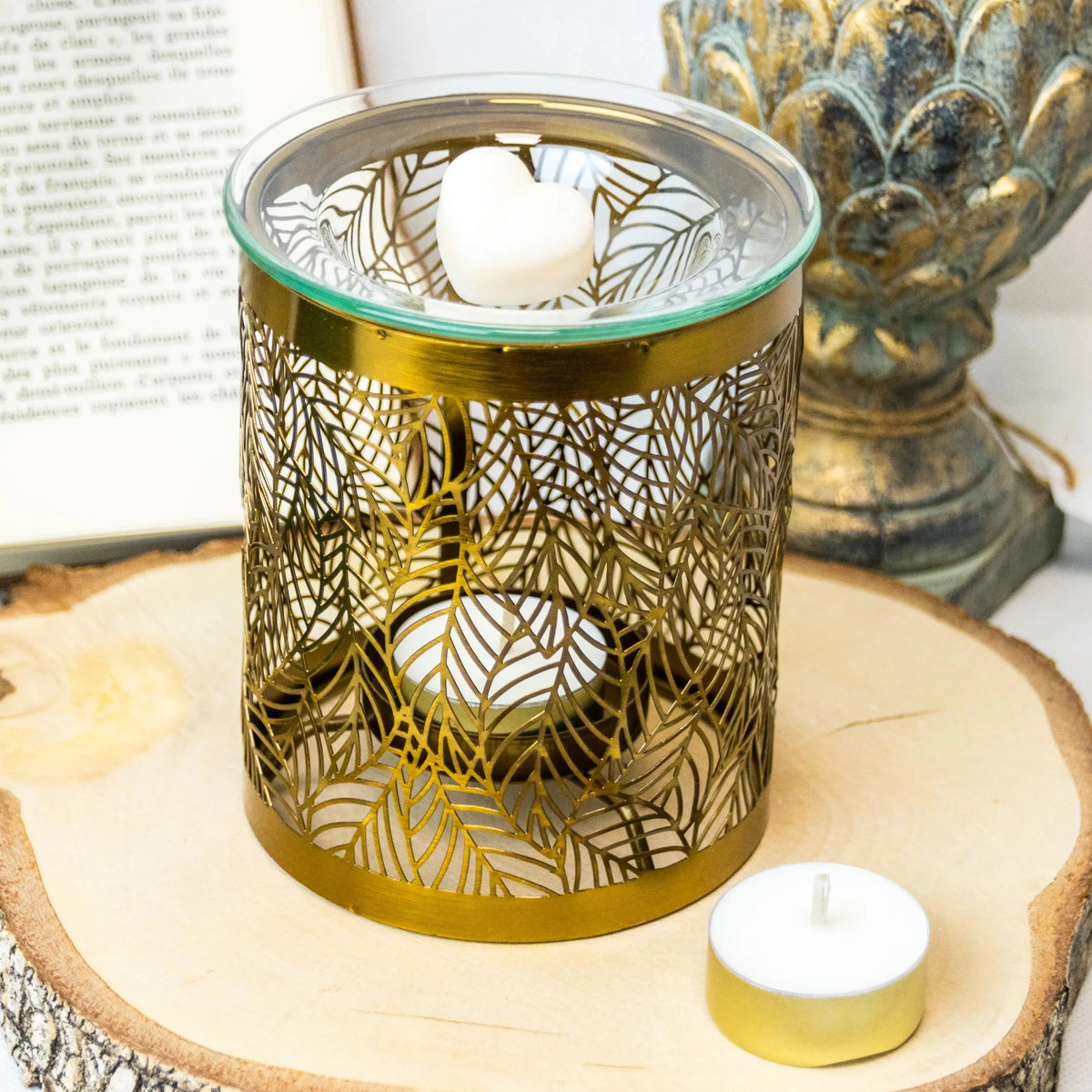 Diffuseur Métal Leaves L'Atelier Ginko - Boutique en Ligne